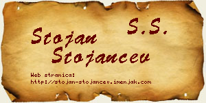 Stojan Stojančev vizit kartica
